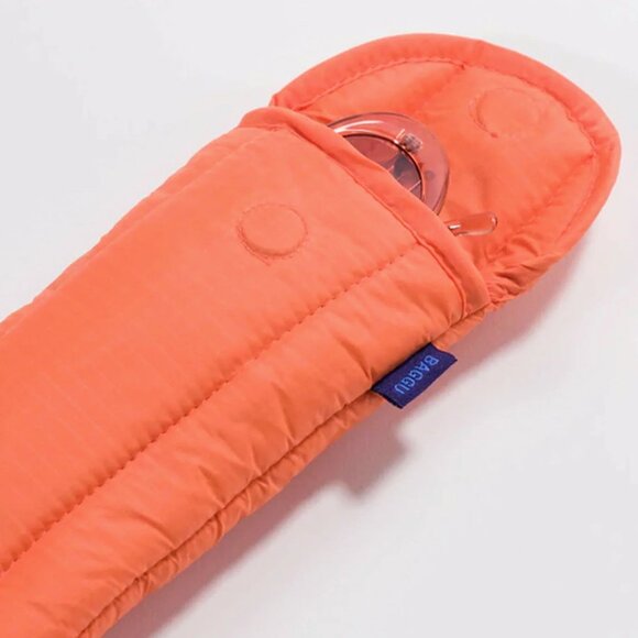 NWT Baggu Puffy Glasses Sleeve - Nasturtium - Picture 4 of 5